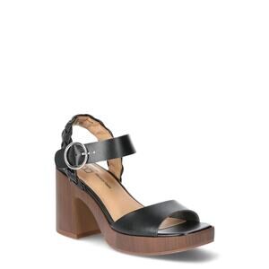 No Boundaries Black Platform Sandals